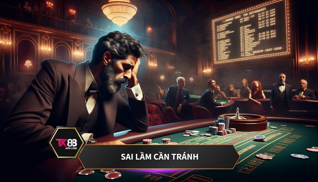 Sai lầm cần tránh trong cá cược