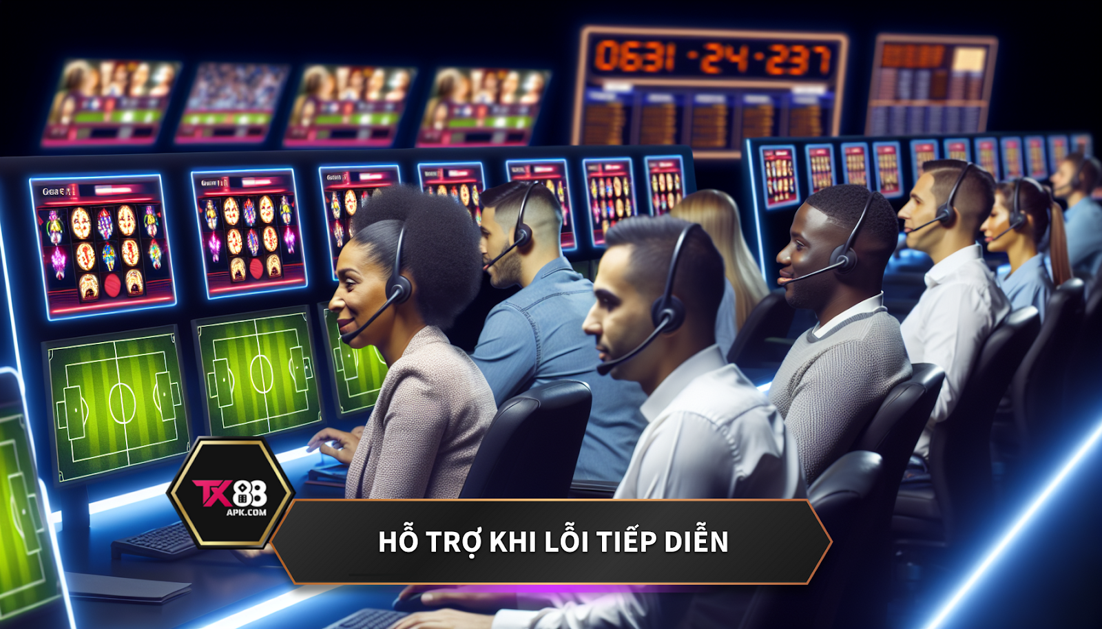 Hỗ trợ khi lỗi tiếp diễn.